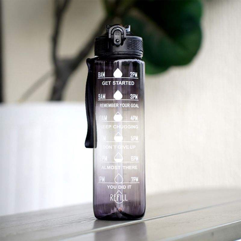 1000ml Portable Plastic Water Bottle for Outdoor Sports & Travel Gym Fitness Bike Riding-for Children & Camping