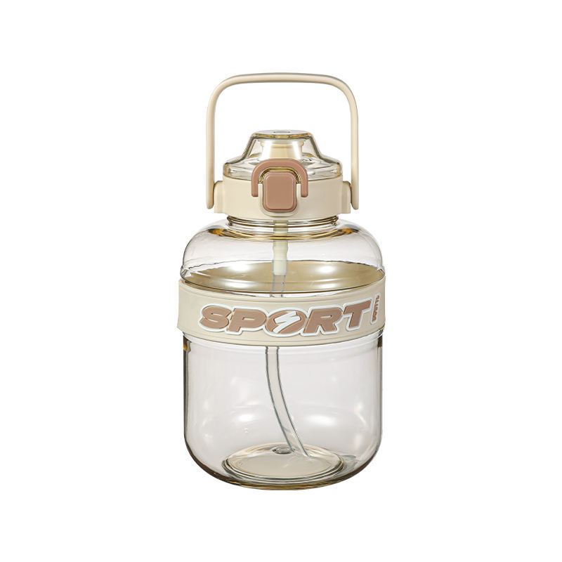 Large Capacity Anti-Fall Plastic Drinkware for Fitness Sports and Students Outdoor Water Bottles