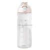 Large Capacity Transparent Plastic Water Bottle for Adults Custom Logo Direct Drinking Gym Outdoor Sports Bottle Applicable