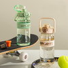 Large Capacity Transparent Food Grade Plastic Drinkware Sports Water Bottles