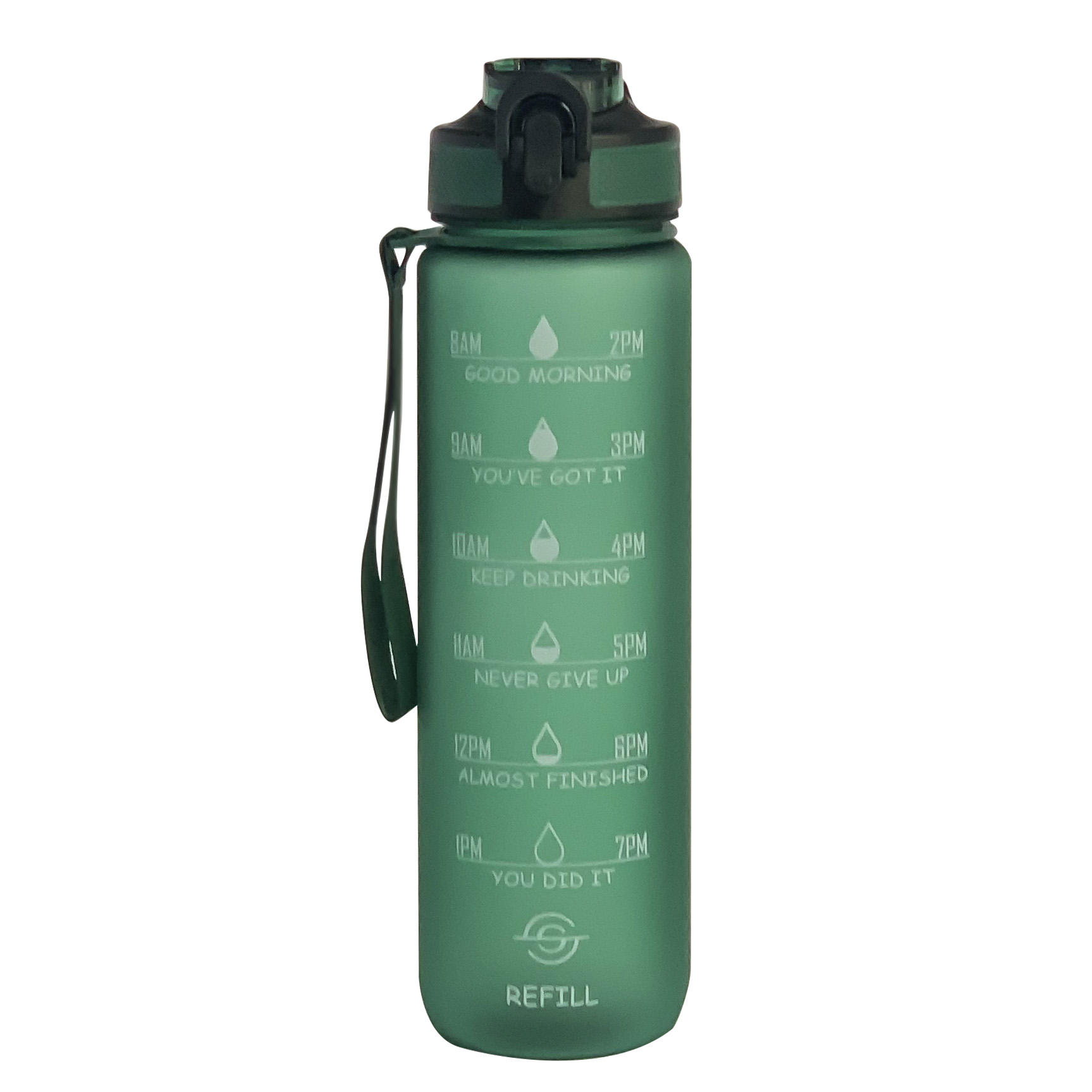 Custom Logo Portable Plastic Sports Water Bottles High Capacity and BPA Free for School and Camping Boiling Water Applicable