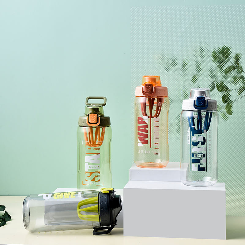 Custom 2025 BPA-Free 1200ML Plastic Gym Sport Drink Water Bottles Direct Drinking and Campfire Applicable