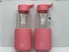 Modern 1000ml Plastic Water Bottles with Silicone Sleeve for Boiling Water for Camping