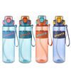 Wholesale 1000ml Eco-friendly Reusable Clear Plastic Sports Water Bottles Durable Drinkware