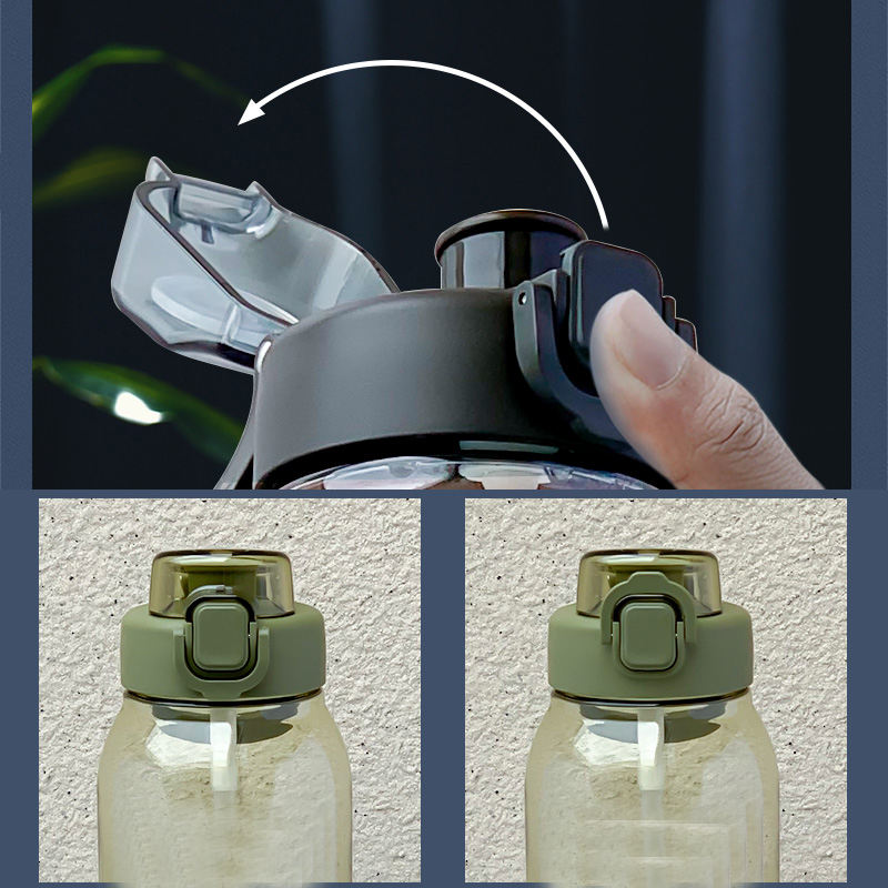 Clear Sport BPA-Free PETG Plastic Water Bottles for Presentations