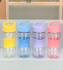 Custom Logo 420ml BPA-Free Plastic Kids Water Bottle with Silicone Sleeve New Design for Camping and Boiling Water Safety