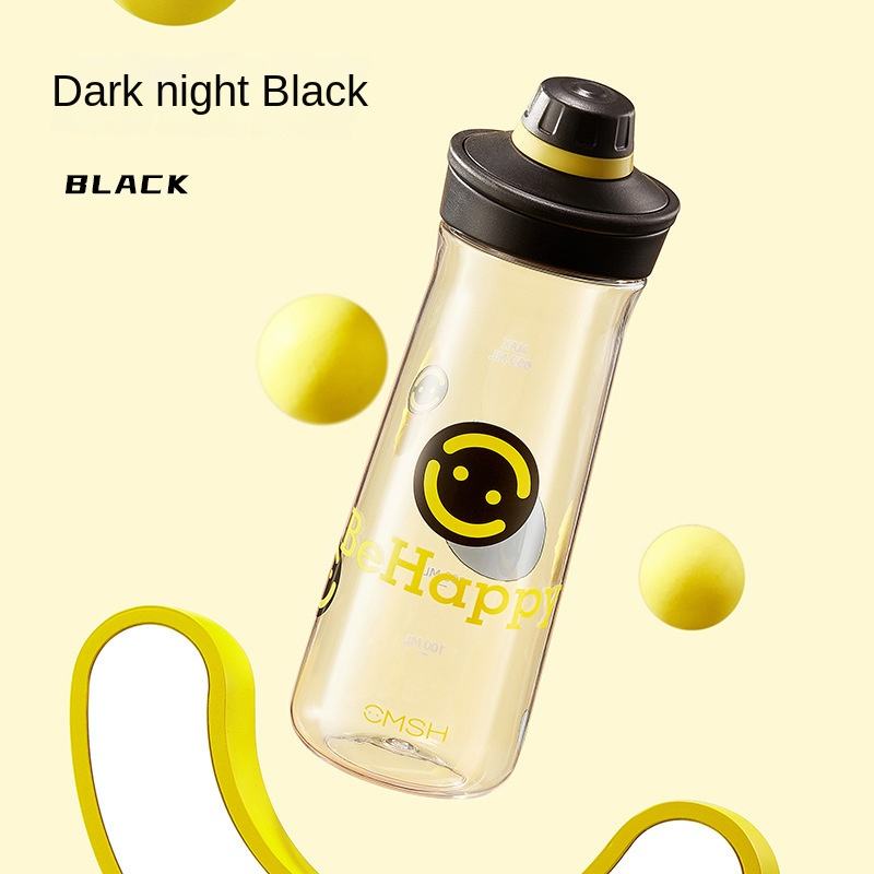 High Color Value Large Capacity Transparent Plastic Cup for Sports Direct Drinking Bottle for Female Primary School Students