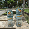 Sports Water Bottle with Straw 600ML 750ML BPA-Free Plastic Drinkware Leakproof Design for Boiling Water for Camping