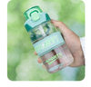 750ml BPA-Free Plastic Water Bottle with Straw