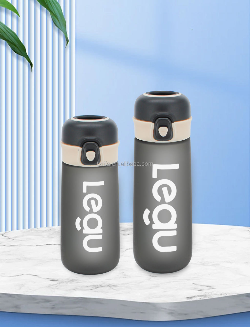 Unisex Portable Direct Drinking Water Kettle with Bounce Cover High-Temperature Resistant for Travel Hiking and Food Storage