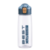 2025 Wholesale 700ml Clear Plastic Water Bottle Sports Drinking Bottle