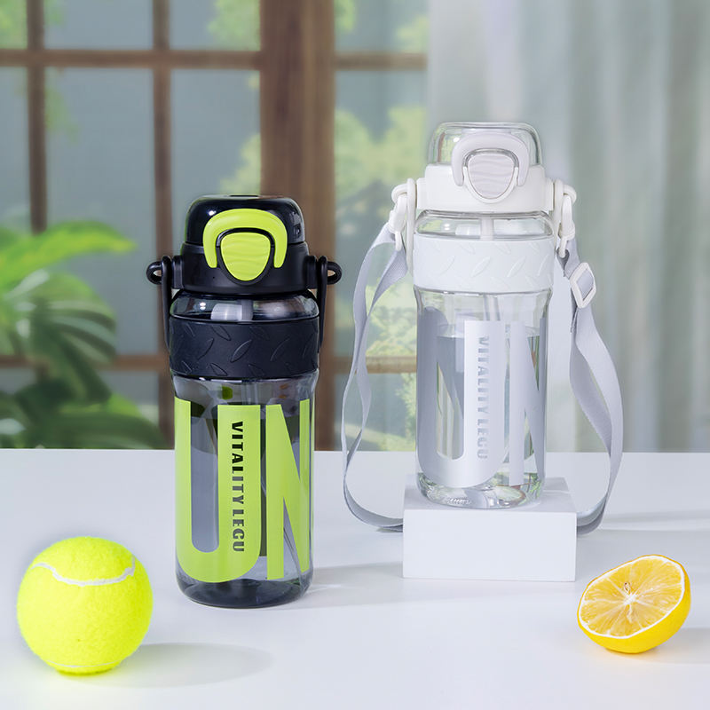 OEM Factory Custom 1000ml Gym Sports Water Bottle with BPA-Free Lid Straw 32oz Tritan Running Bottle Plastic Drinkware