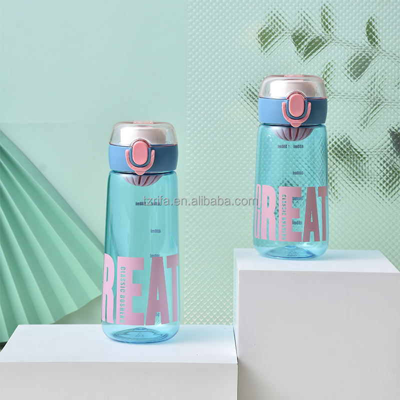 High-Temperature Resistance Portable Plastic Water Bottle Large Capacity Direct Drinking for Students Children Adults Gym Travel