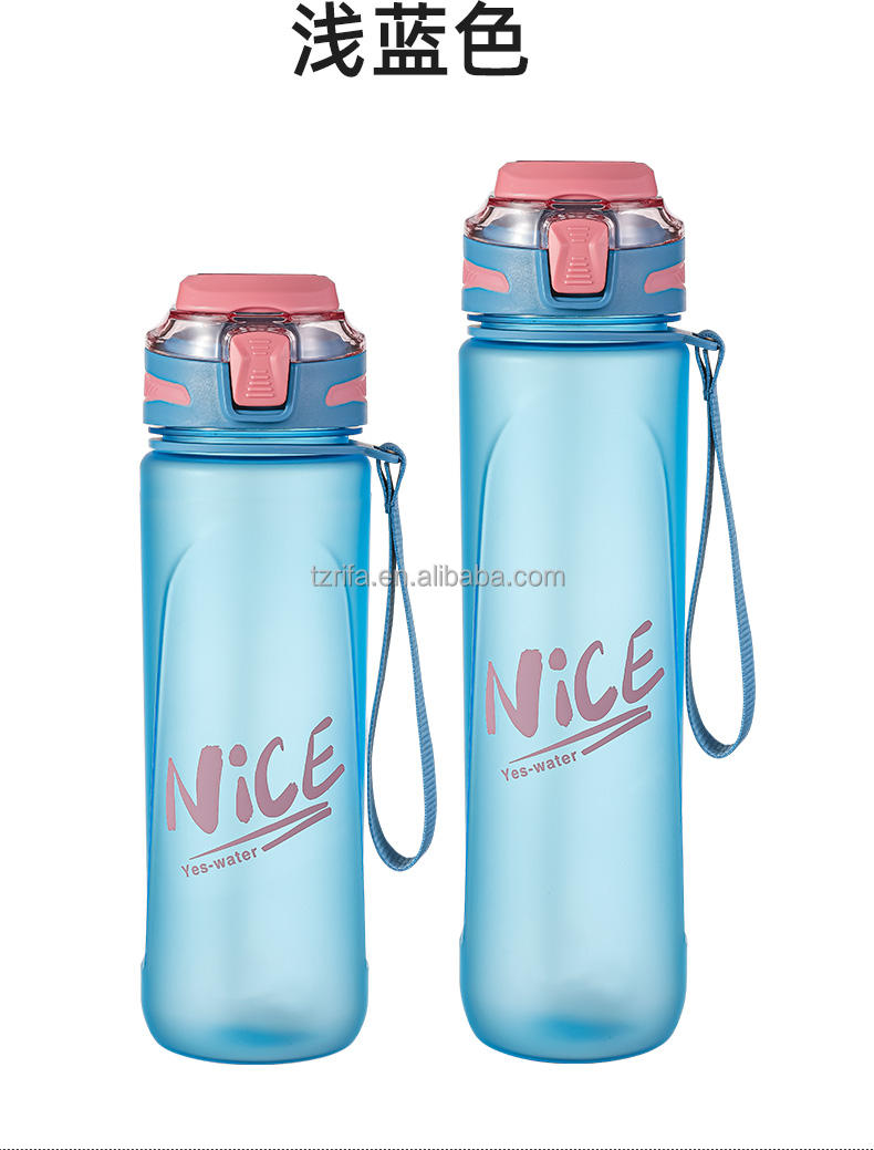 Unisex High-Temperature Resistant Tritan Sports Water Bottle Large Capacity Direct Drinking Gym Fitness Kettle Plastic Drinkware