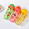 Hot Selling 480ml 600ml Kids Plastic Drink Cup with Dual Lids and Customized Straws Water Bottles