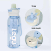 Large-Capacity Tritan Sports Straw Cup for Boys Girls Cute Outdoor Gym Logo Direct Drinking Scented Tea Coffee Water Bottles