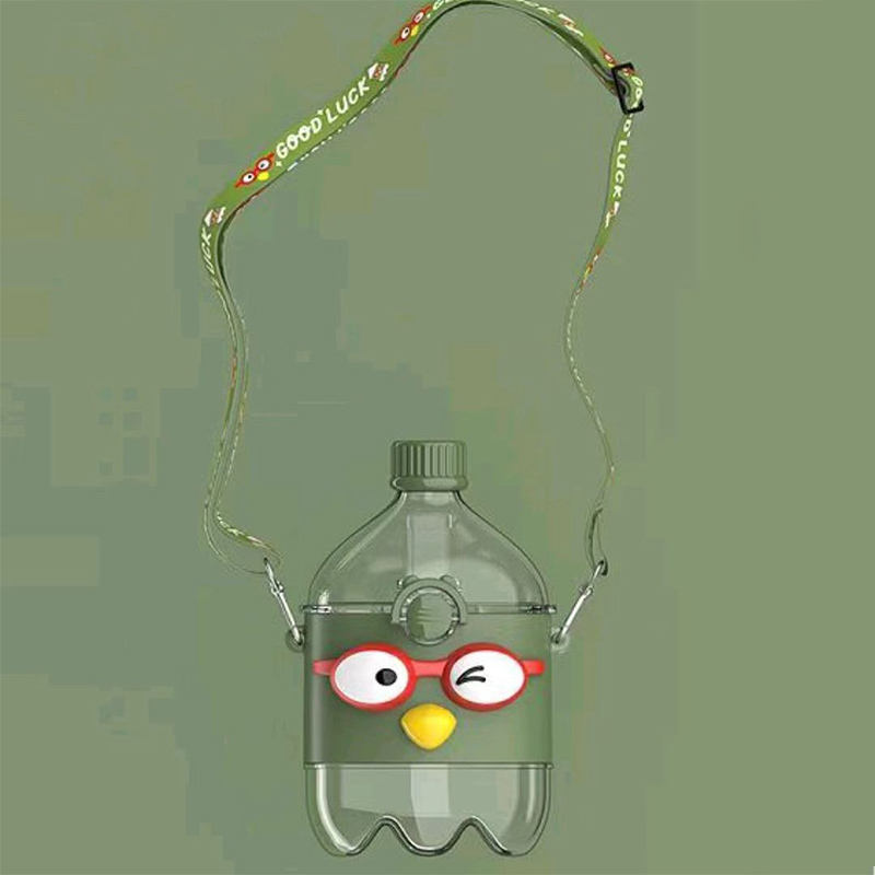 Wholesale Custom Creative Portable Water Bottles Antislip Silicone Part for Children's Camping Adventures