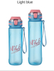 Wholesale BPA-Free 1L 32oz Sports Water Bottles with Straw and Time Marker