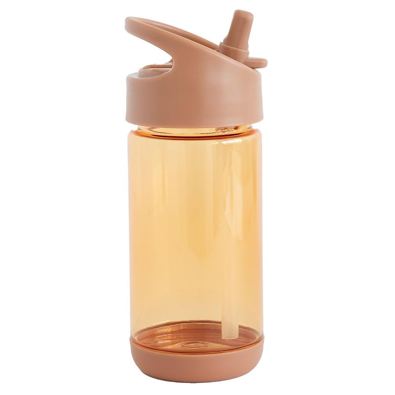 Eco-Friendly Recycled Plastic Kids Water Bottles with Straw for Camping and Boiling Water