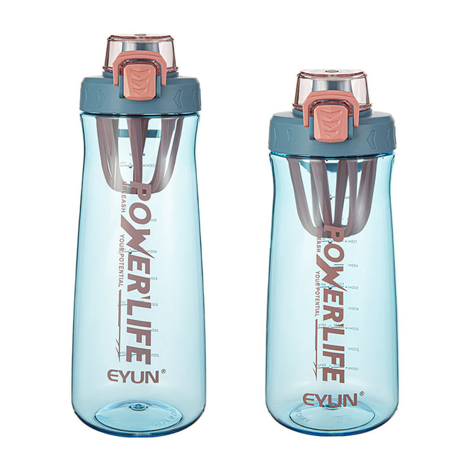 Hot Sale 1100ml 39oz Sports Fitness Infuser Water Bottle Custom Logo Direct Drinking Fruit Infused Plastic Water for Camping