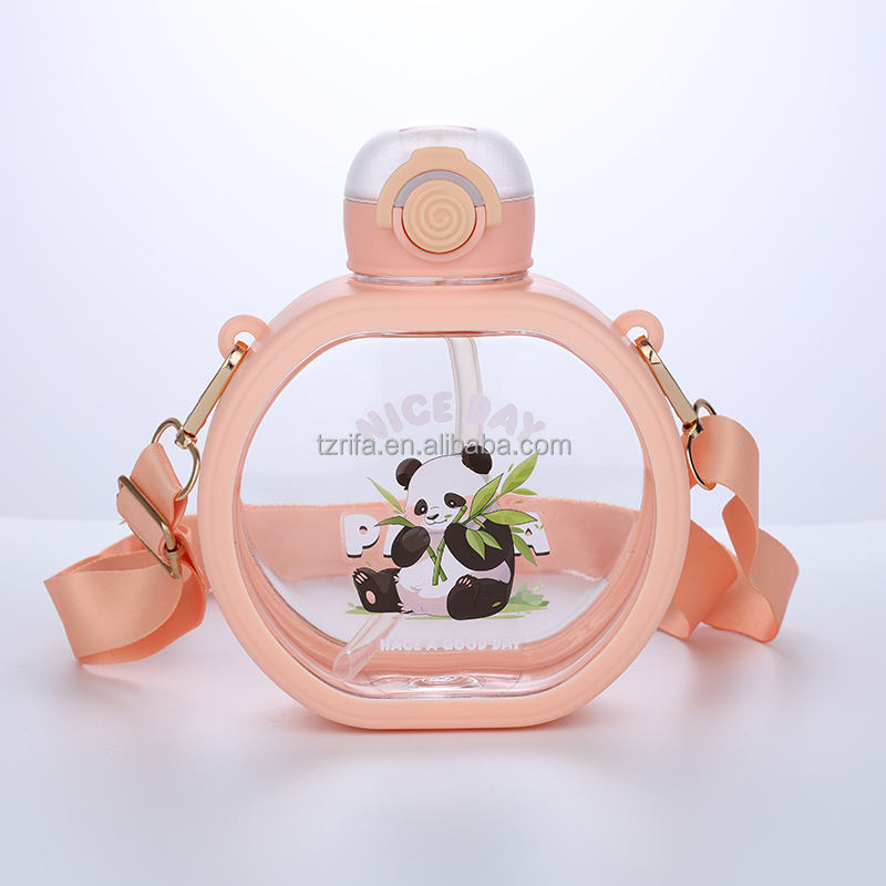 High-Value Cartoon Style BPA-Free Large-Capacity Direct Drinking Water Bottle for Outdoor Travel and School Children