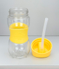 15oz BPA-Free PC Plastic Sport Water Bottles with Straw New Design for Kids Camping