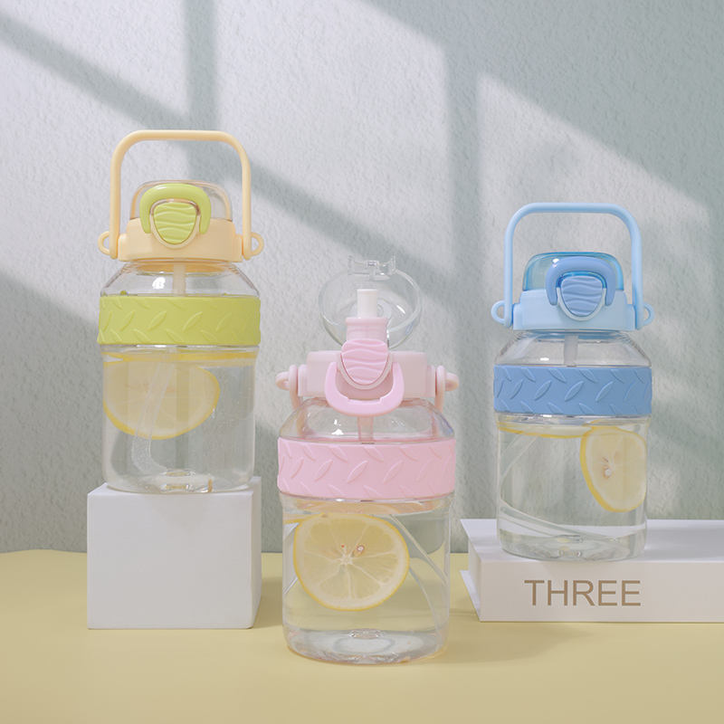 Large BPA-Free Plastic Sports Water Bottles Leakproof and Durable for Travel or Daily Use