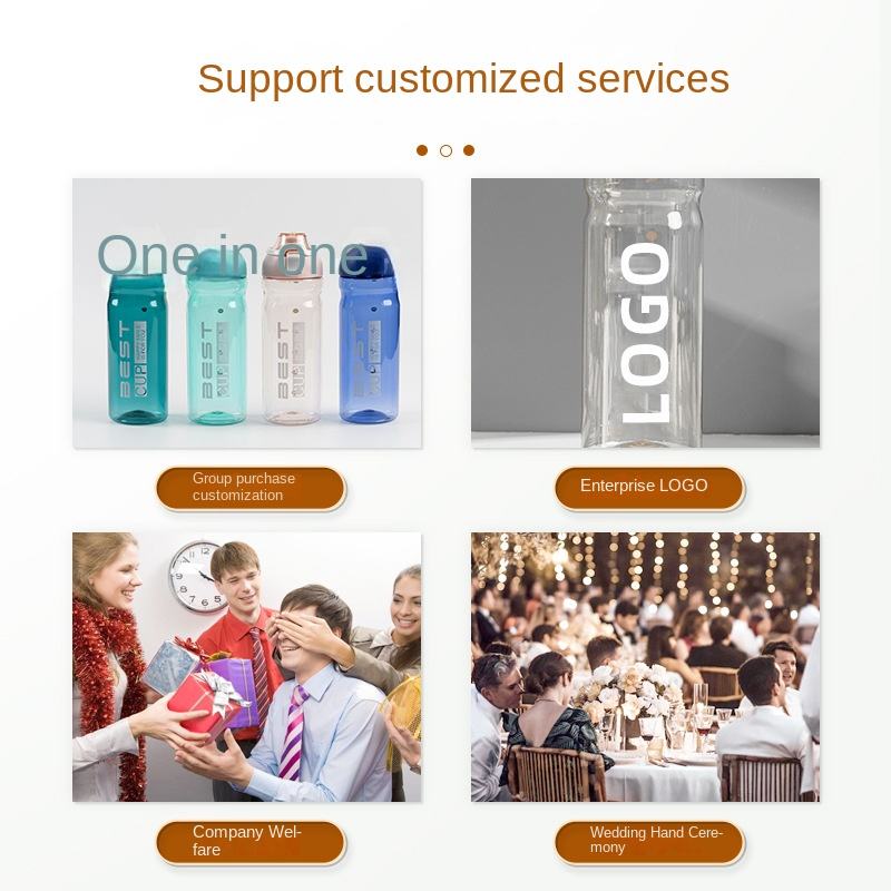 2025 Wholesale Food Grade Fitness Gym Outdoor Sports Water Cup Leak Proof Large Water Bottle With Motivational Time Marker