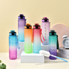 Custom Logo Portable Plastic Sports Water Bottles High Capacity and BPA Free for School and Camping Boiling Water Applicable