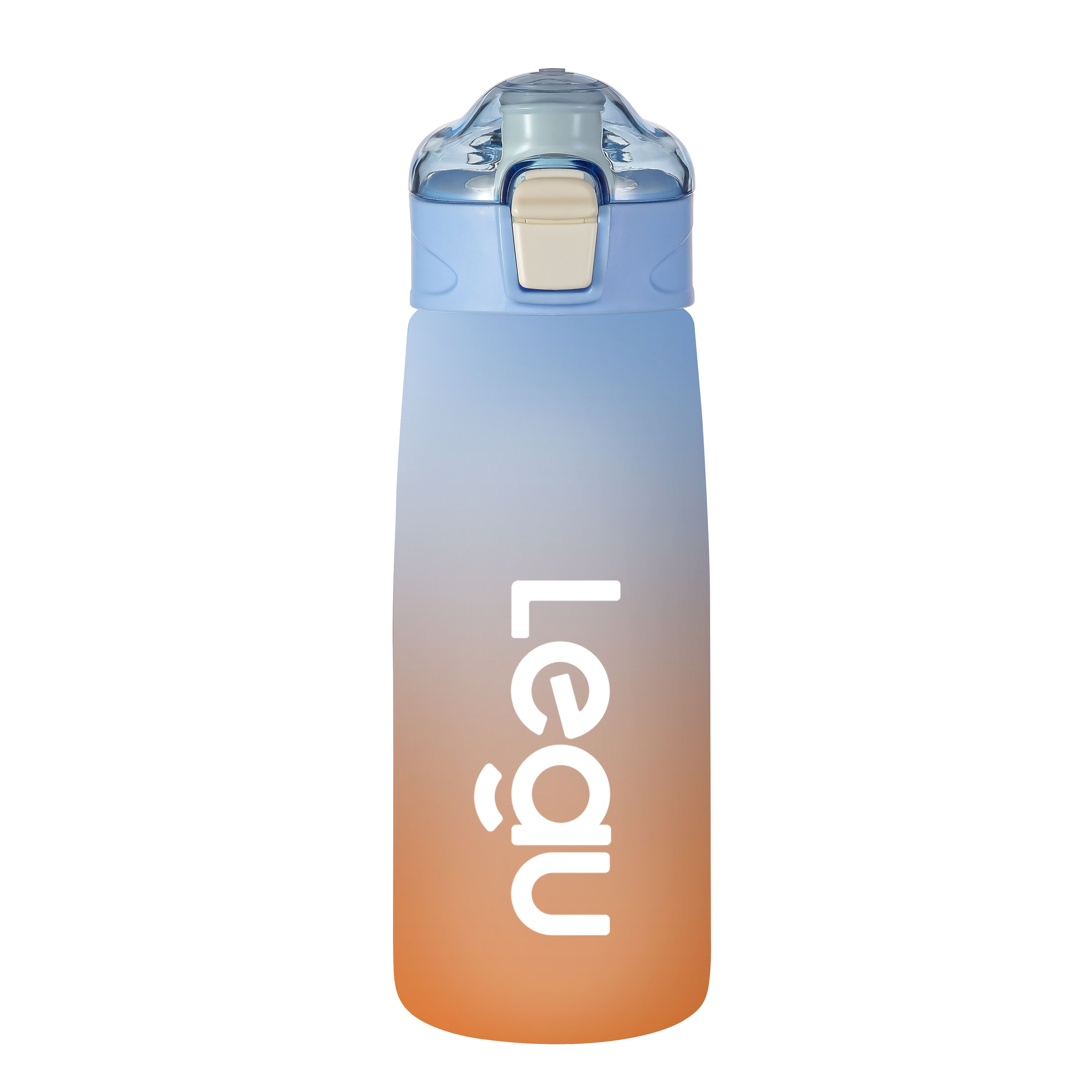 Gradient Color 1000ml/32oz Plastic Drinkware Water Bottles with Bounce Dust Lid