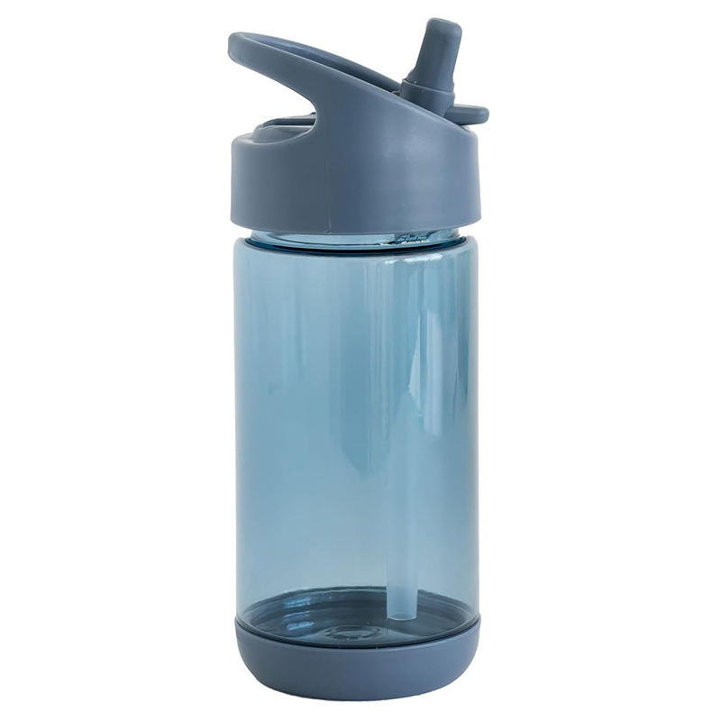 Eco-Friendly Recycled Plastic Kids Water Bottles with Straw for Camping and Boiling Water