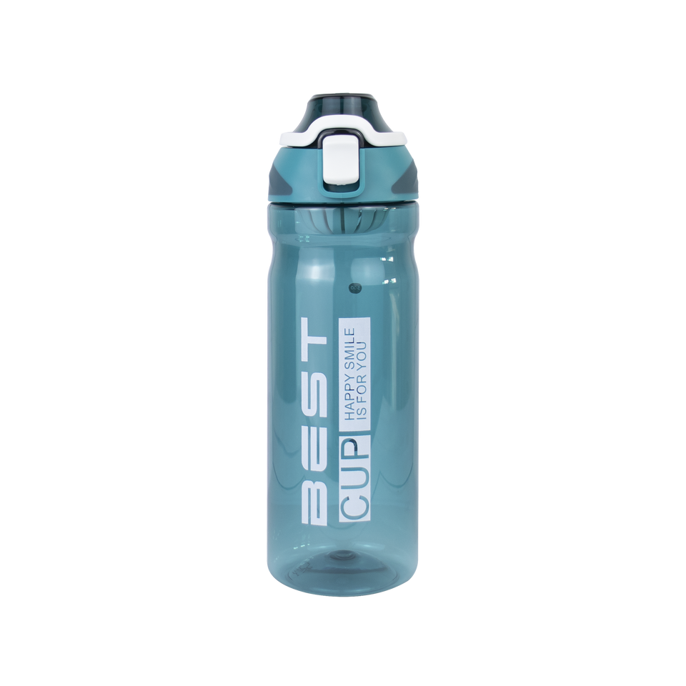 Custom Logo 560ml 700ml Unbreakable Sports Water Bottles Flip Top Clear Plastic Direct Drinking Boiling Applicability for Adults