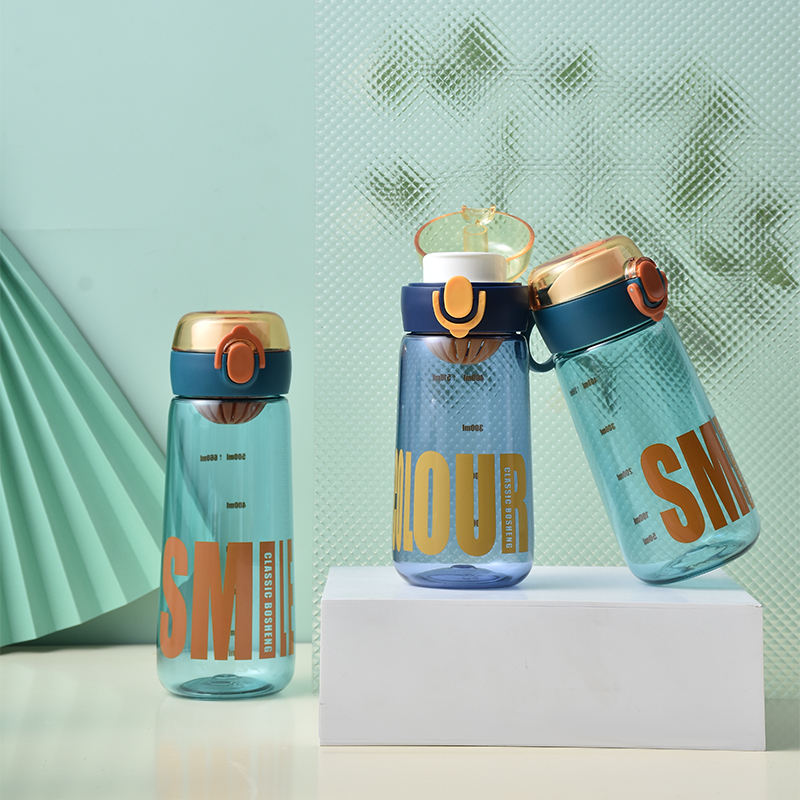 Summer Sports PETG Children's Water Bottles with Portable Handle for Boiling Water for Camping