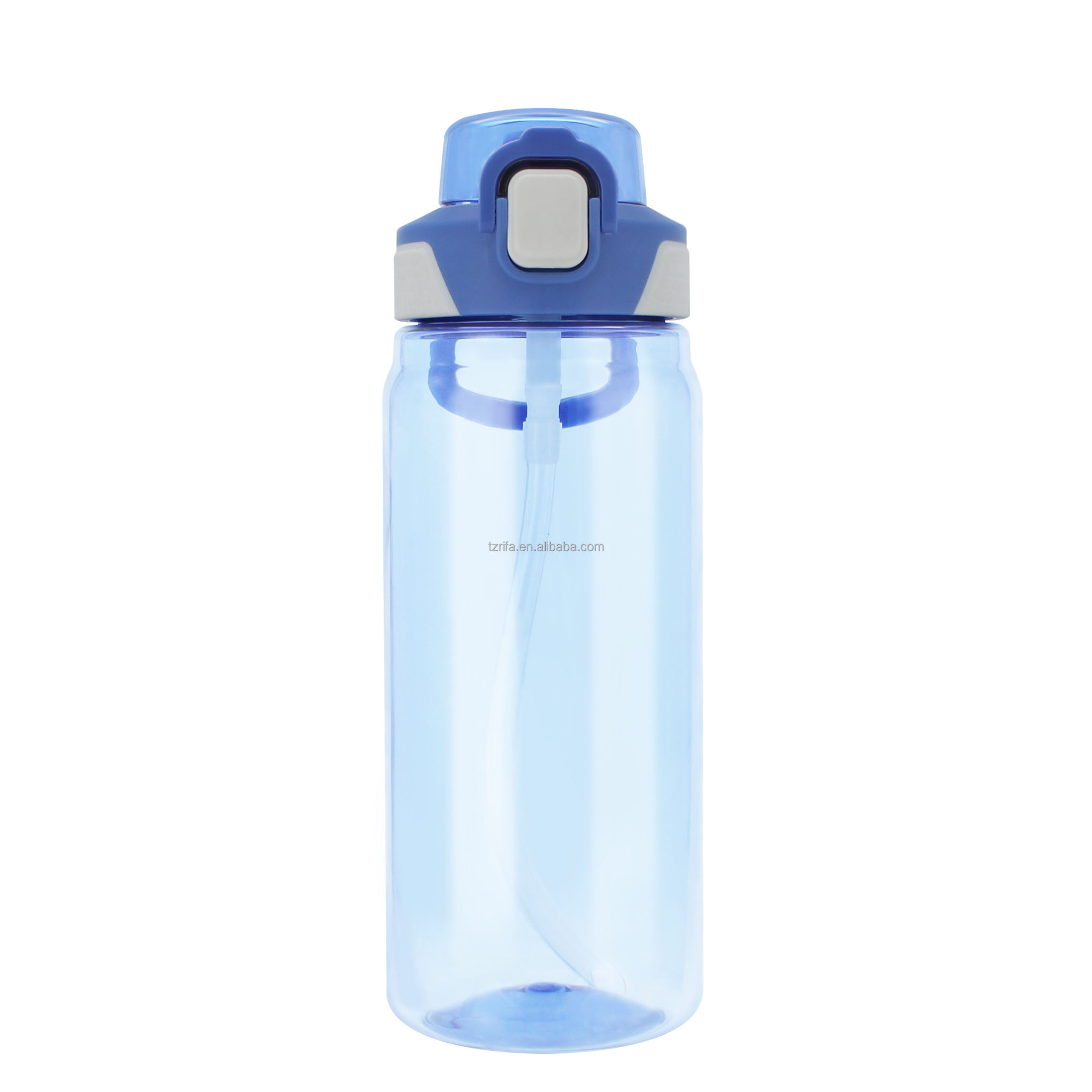 Cartoon Pattern Cute Water Bottles for Children 580ML Drinks Bottles Tritan Plastic Water Bottle With Straw and Portable Handle