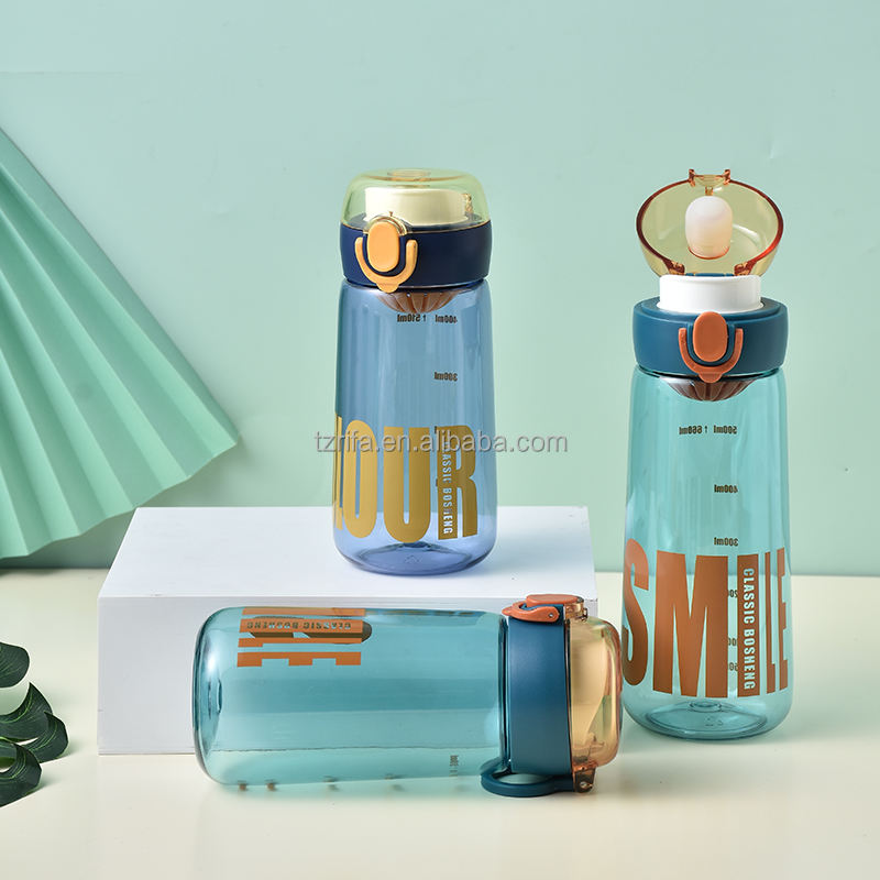 High-Temperature Resistance Portable Plastic Water Bottle Large Capacity Direct Drinking for Students Children Adults Gym Travel