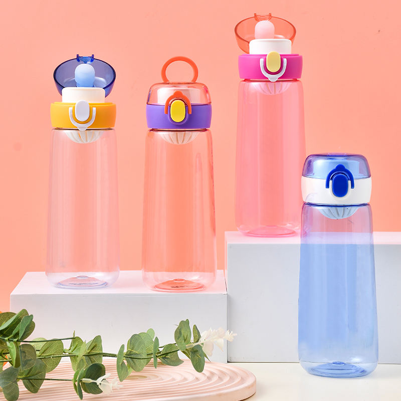 Portable Creative Transparent and Direct Drinking Water Bottles