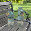 Sports Water Bottle with Straw 600ML 750ML BPA-Free Plastic Drinkware Leakproof Design for Boiling Water for Camping