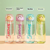 Top Seller 750ml Portable Bpa Free Fitness Sport Gym Plastic Drinking Bottle with Leak Proof Lid