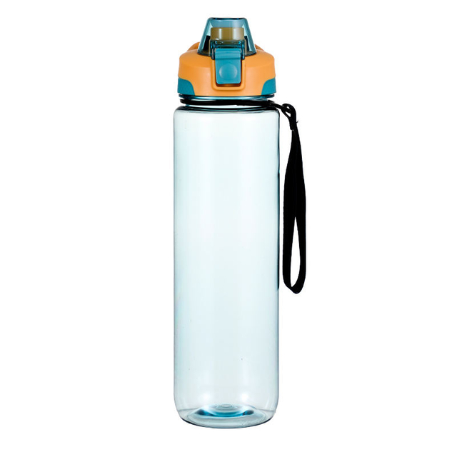 Transparent Tritan Drink Bottle with Time Marker New Design Sport Promotion Water Bottle for Outdoor Camping for Boiling Water