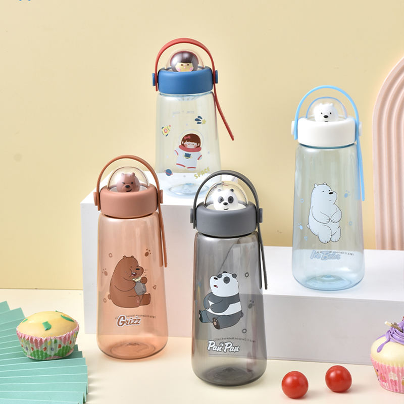 Wholesale Kids Sports BPA-Free Straight Plastic Water Bottles for Direct Drinking