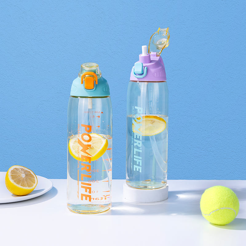 Custom Wholesale Leakproof Outdoor Sports Water Bottle PC Adult Travel Fitness Personalized Plastic Drinking Water Bottle
