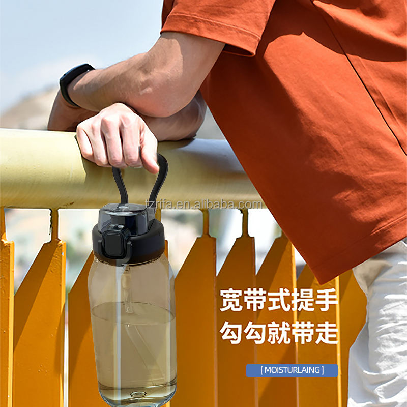 TRITAN Gym Water Bottle High-Temperature Resistant Direct Drinking Sports Fitness Travel Cup for Adults