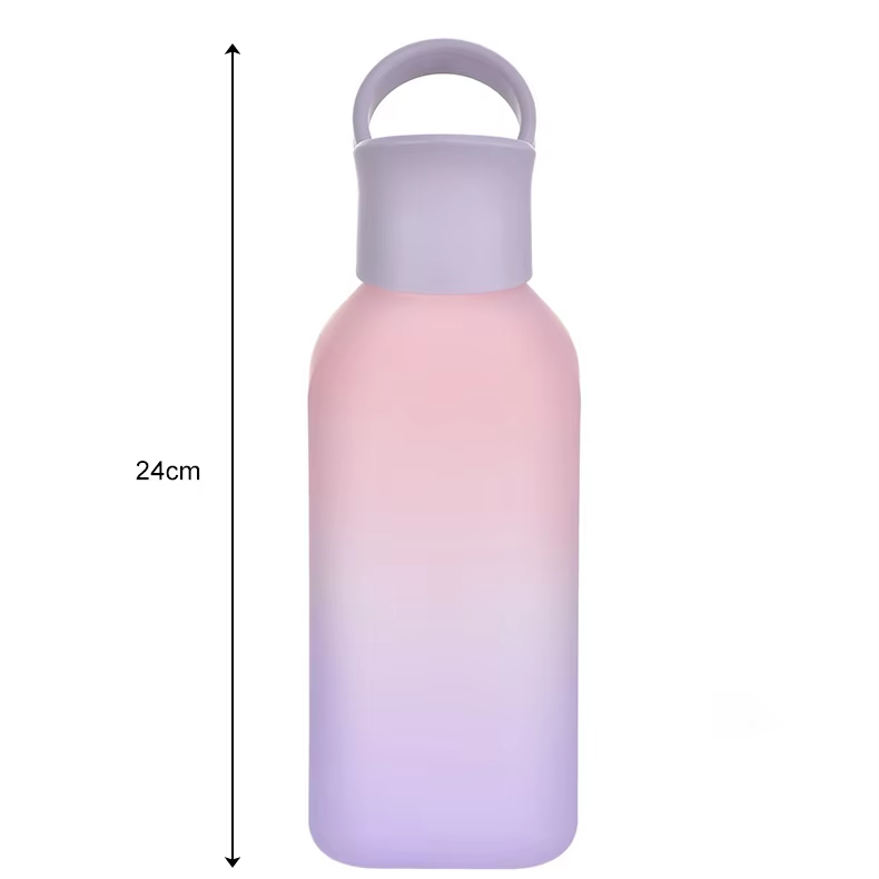 1000ml Portable Outdoor Sports Fitness Water Bottle Plastic with Handle for Outdoor Activities