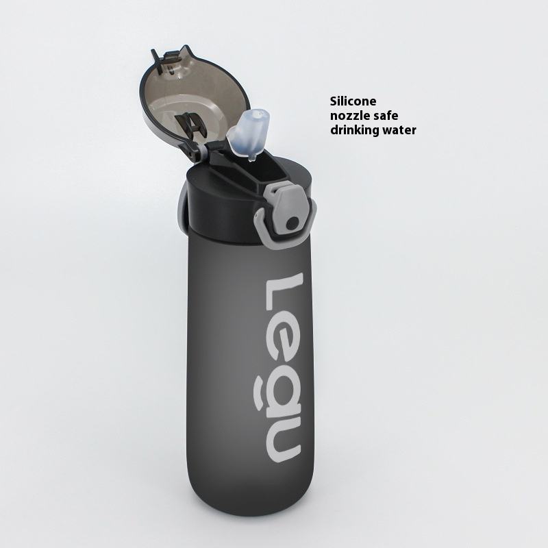 Customized Large Plastic Straw Kettle High Temperature Fitness Direct Drinking Accessory Water Bottles for Back to School