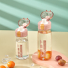 Customized Transparent Plastic Water Bottles with Straw for Direct or Boiling Water for Children's Camping Occasions