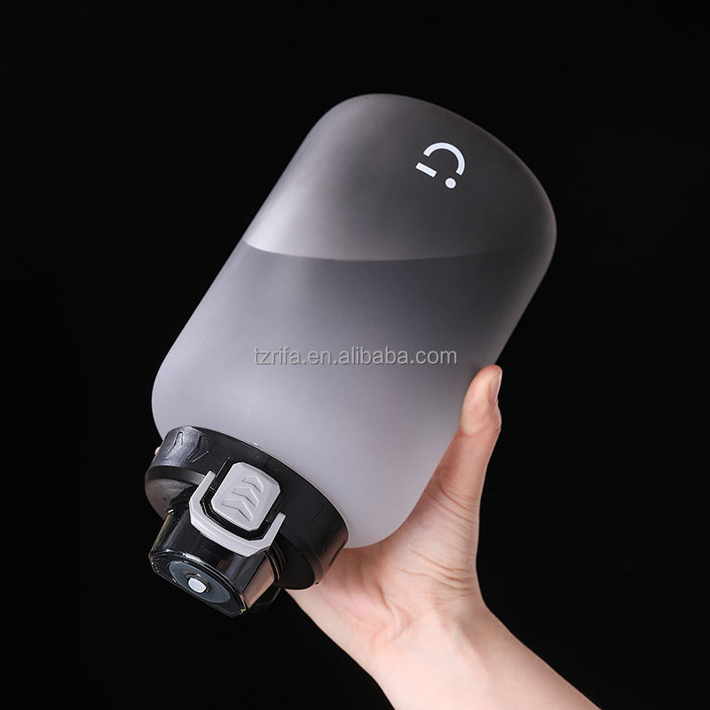 1.5L Logo Printed Large Capacity Gym Sports Water Jug Direct Drinking Water Bottle with Cap for Camping for Boiling Water