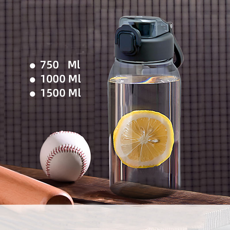 Clear Sport BPA-Free PETG Plastic Water Bottles for Presentations
