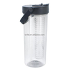 Transparent 30Oz BPA-Free Water Bottle with Long Infuser Strainer Leakproof for Hot Boiling Water