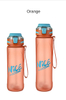 Wholesale BPA-Free 1L 32oz Sports Water Bottles with Straw and Time Marker