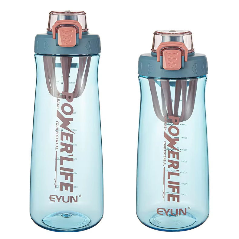 High Quality Infused Water Bottle Sports Portable Leak Proof Reusable Clear Tritan Bpa Free Plastic Fruit Infuser Water Bottle
